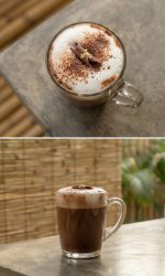 Chocolate Caliente con Crema